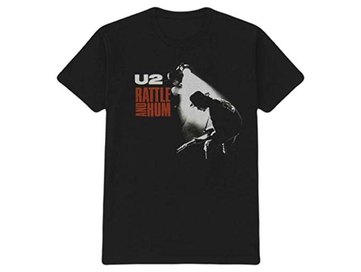 U2 Heren Tshirt -XL- Rattle & Hum Zwart