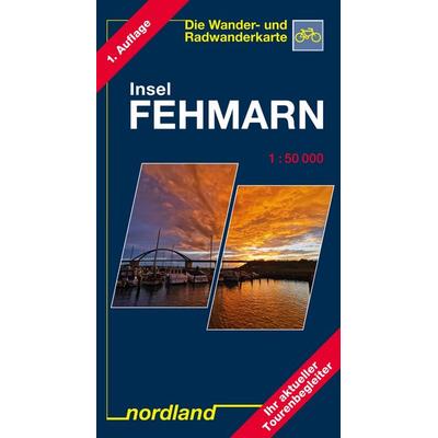 Insel Fehmarn, Karte von Peter Kast, Nordland-Kartenvlg, 978-3-928397-11-7