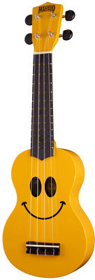 Mahalo Smiley Ukulele Yellow Gelb