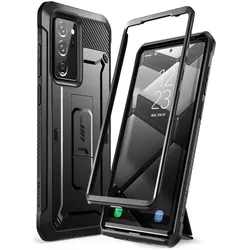 Supcase Rundum-Hülle Series (Samsung Galaxy Note 20 Ultra, Samsung Galaxy Note 20 Ultra 5G), Smartphone Hülle, Schwarz