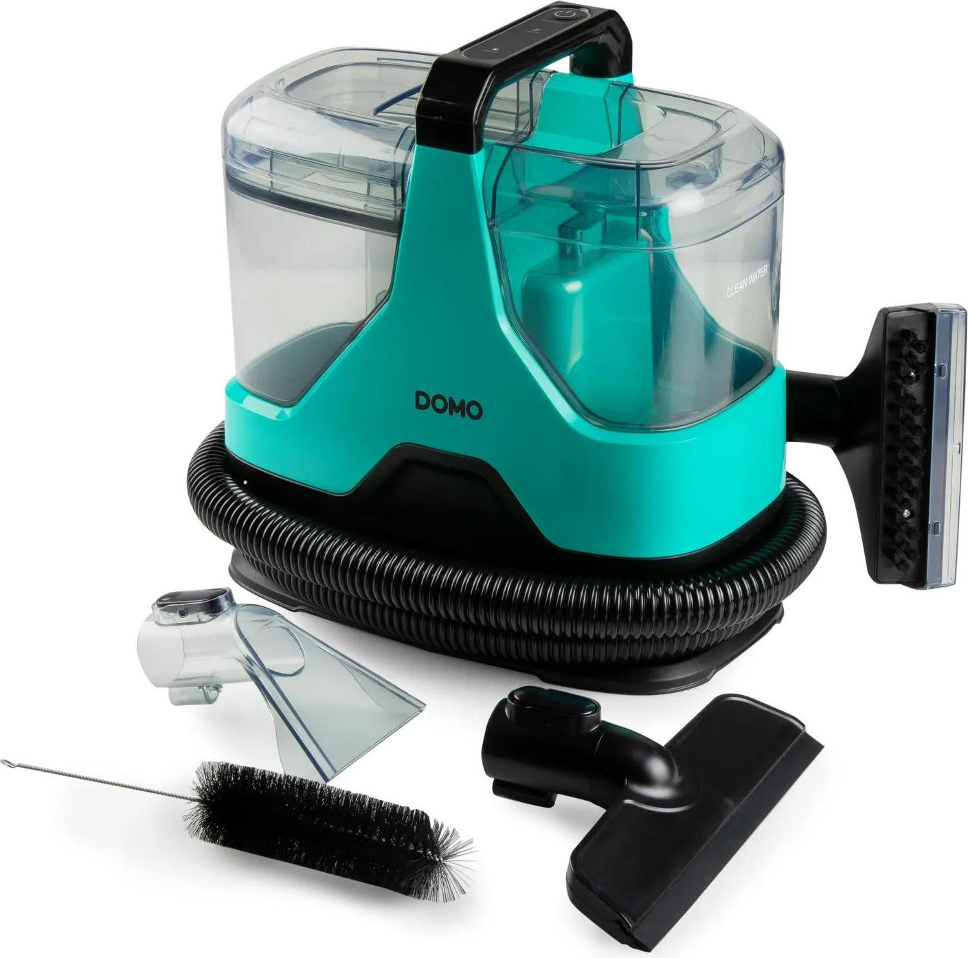 Domo DO250SC Vlekkenverwijderaar - 600 W - 15.000 Pa - 1,3 l - Blauw/Zwart