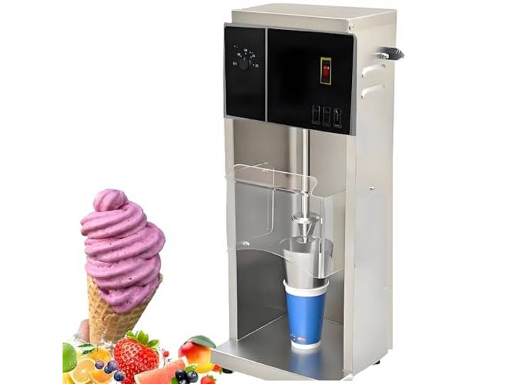 YXFAZPP F.Rozen Joghurt-Mischmaschine, 500 W, stufenlose Geschwindigkeitseinstellung, Joghurt-Maschine, Joghurt-Mixer, Smoothie-/Eiscreme-Mixer