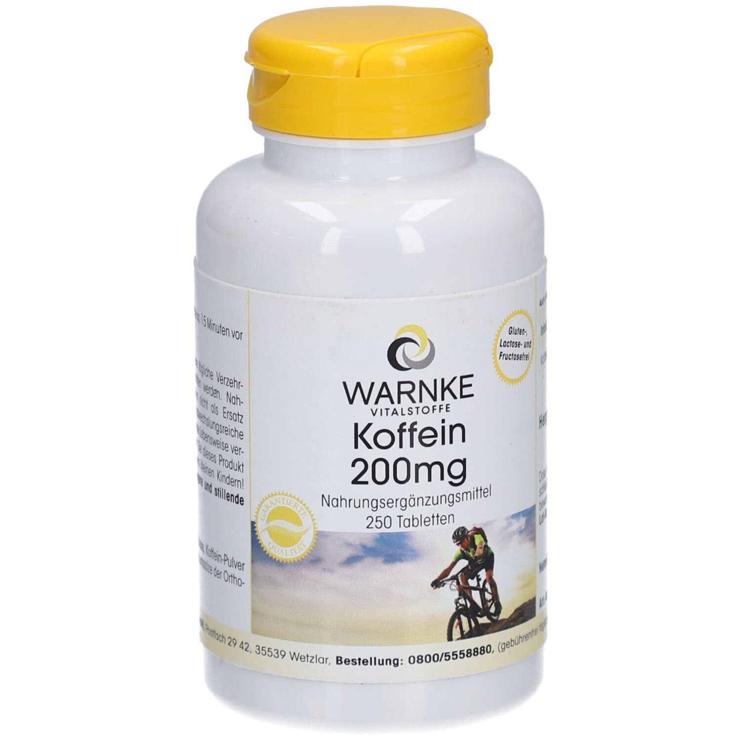 Koffein 200 mg Tabletten 250 St