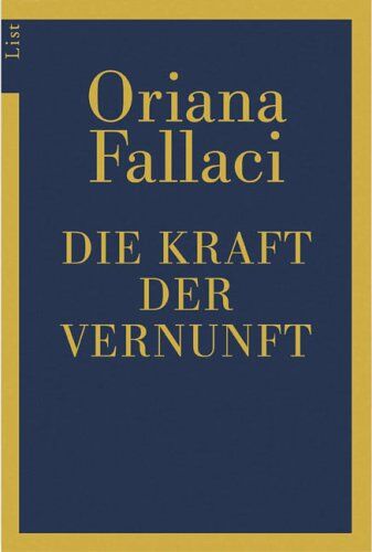 Oriana Fallaci - Die Kraft der Vernunft - Preis vom 09.10.2026 07:28:09 h