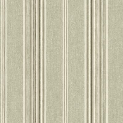 Chesapeake Calvados Moss Linen Stripe Wallpaper