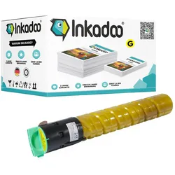 Inkadoo, Toner, Toner kompatibel zu Ricoh 841199 Toner, gelb Gelb (Y)