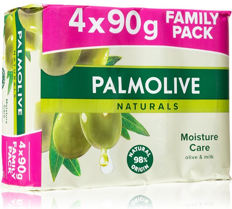 Palmolive Naturals Milk & Olive Feinseife 4x90 g