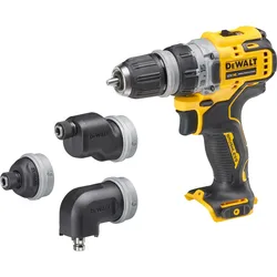 DEWALT Akku-Bohrschrauber, 4 Köpfe, 12 Volt