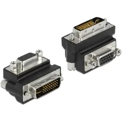 DELOCK DVI Adapter DVI(24+5) -> D-Sub15 St/Bu 90°