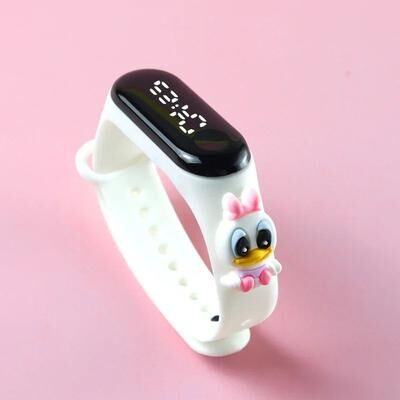 Uplift Picks Cartoon Kids LED Watch Touch Screen Waterproof Electronic Bracelet Watch For Children 02
