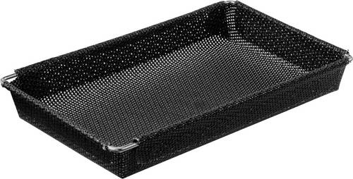 Xavax Gitterkorb für Heißluftfritteusen, Anti-Haft, ofenfest, 12,5 x 20 cm Heißluft-Fritteuse Schwarz