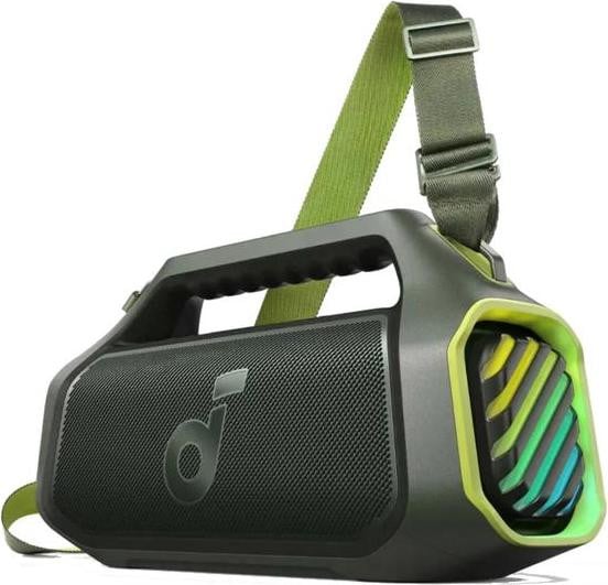 Soundcore Boom 2 Plus draagbare speaker, groen