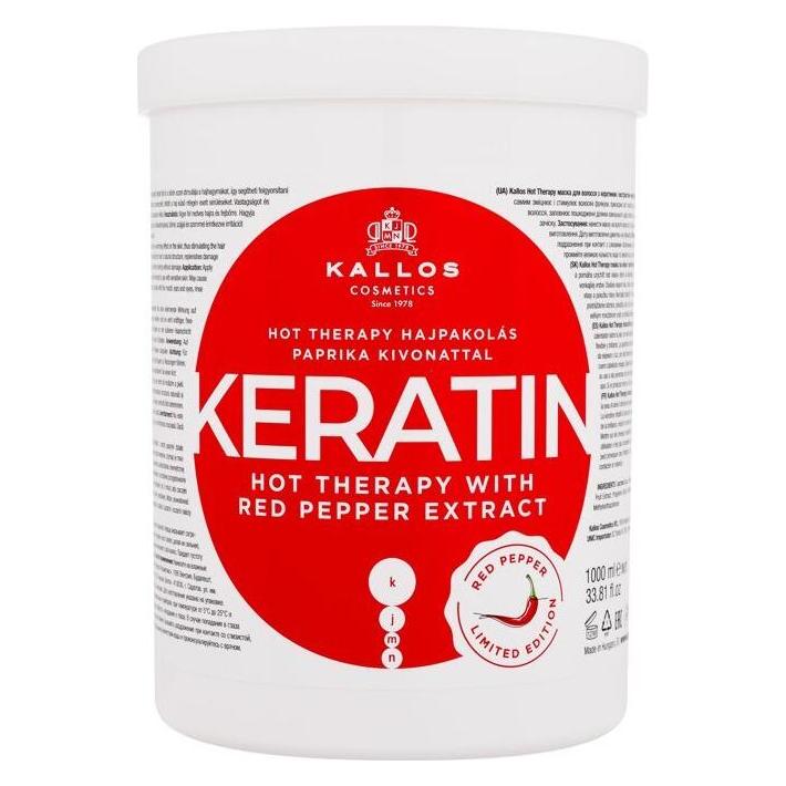 Kallos Keratin Red Pepper Extract Mask 1000ml (1000 ml) (47911359)