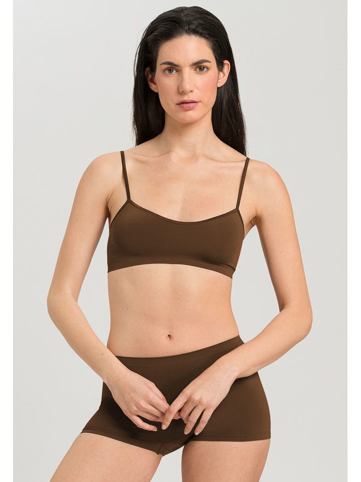 Hanro Bustier in Braun - M