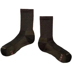 Quoc, Unisex, Sportsocken, Merino Tech (M), Mehrfarbig, Grün