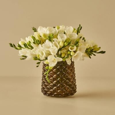 Bella Maison Irene Fish Scale Pattern Vase