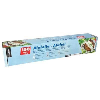 Starpak 6 Rollen Alufolie 150 m x 45 cm in Faltschachtel