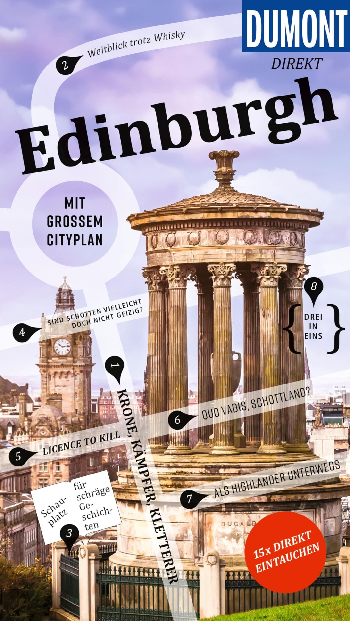 Matthias Eickhoff - DUMONT direkt Reiseführer Edinburgh - Preis vom 02.10.2026 23:42:20 h