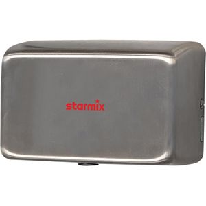 Starmix Händetrockner XT 1001 M, Warmluft, silber, Infrarot, vollautomatisch, 1000 W, HEPA-Filter, aus Edelstahl