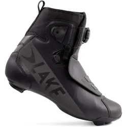 Lake, Herren, Veloschuhe, CX146 - Winter-Rennradschuhe — 48 (48), Schwarz