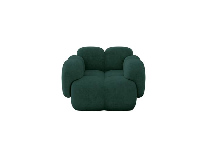 Sessel MIKO-F Grün - Dream Velvet 202.31