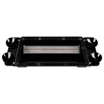 SecoRüt Frontblitzer / Straßenräumer LED Blitzer 12&24 Volt Strobo LW0054 Saugnapf Orange