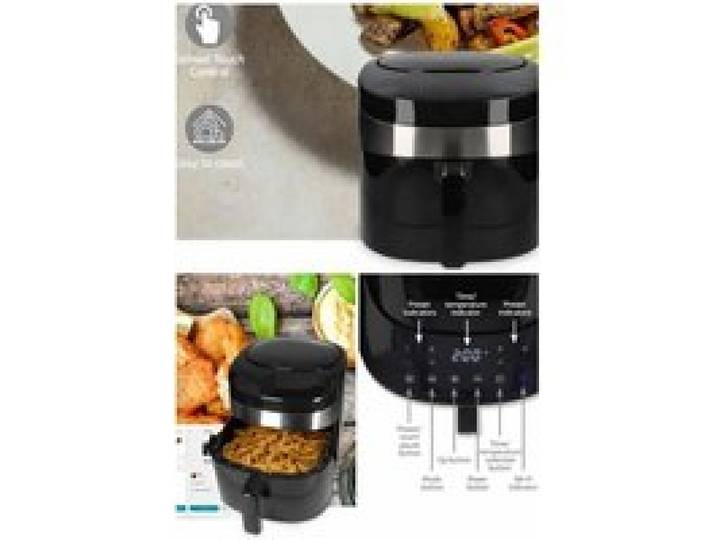 Friteuse à air chaud - LIVOO - XXL 7 2 L - Wi‑Fi connectée - 8 programmes - 1800 W