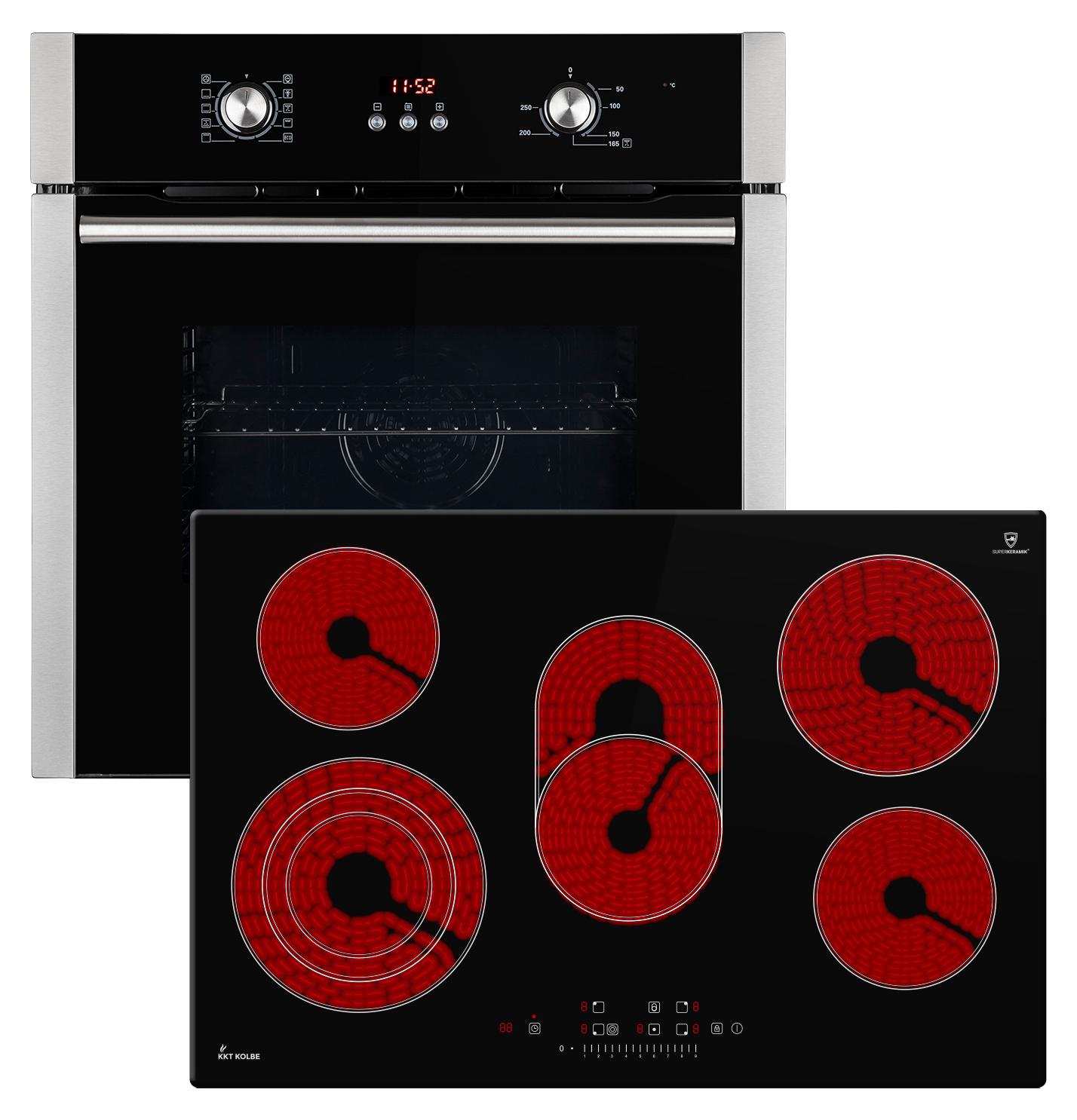 Backofen und Kochfeld SET8805CH77RL
