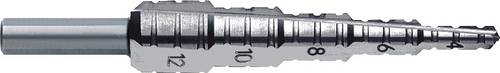Exact 05376 HSS Fräs-Stufenbohrer Gesamtlänge 80mm 3-Flächenschaft 1St.