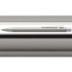 Faber-Castell 342020 Kugelschreiber NEO Slim - B, Edelstahl, glänzend