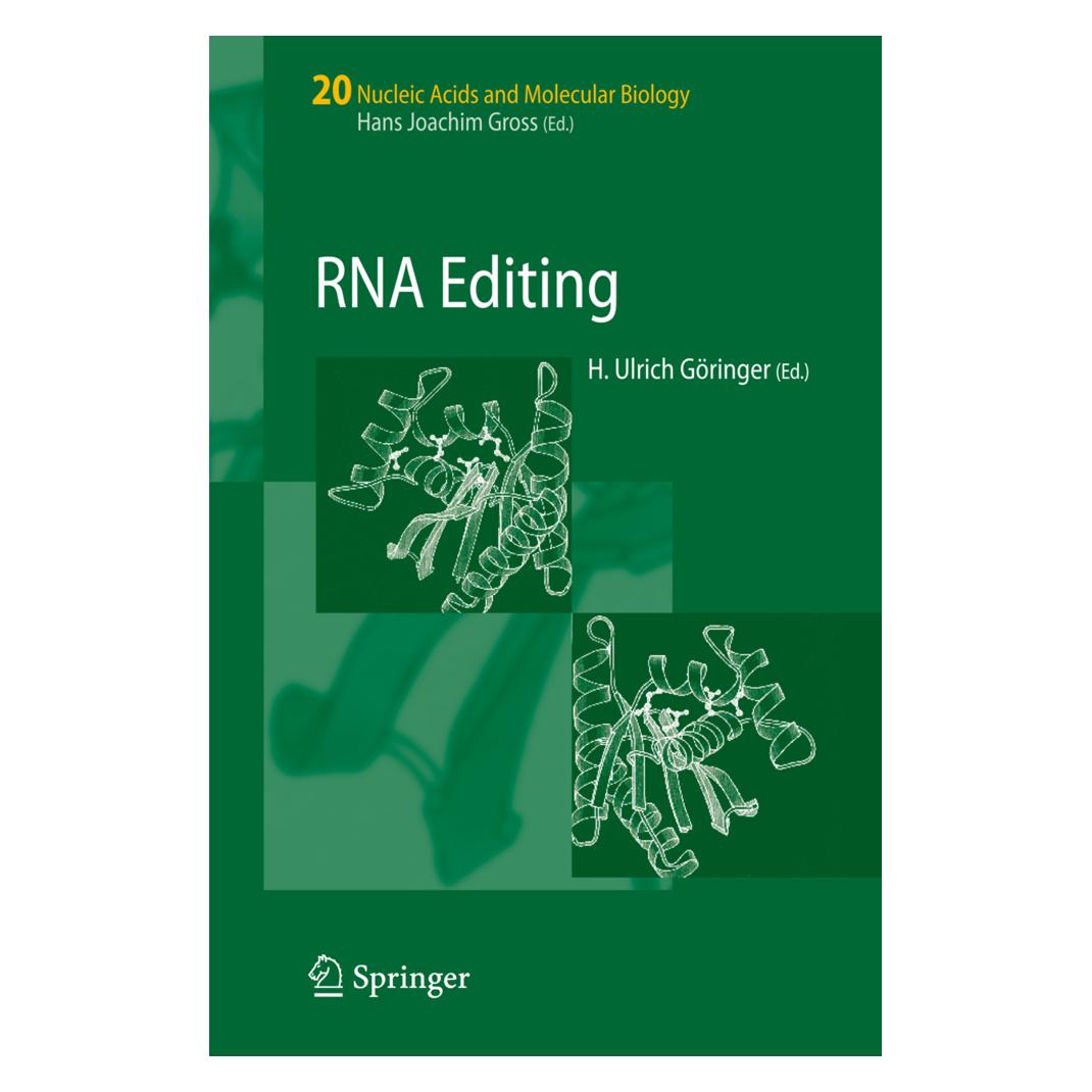 Springer RNA Editing (Englisch, Softcover, H. Ulrich Göringer) (55374100)