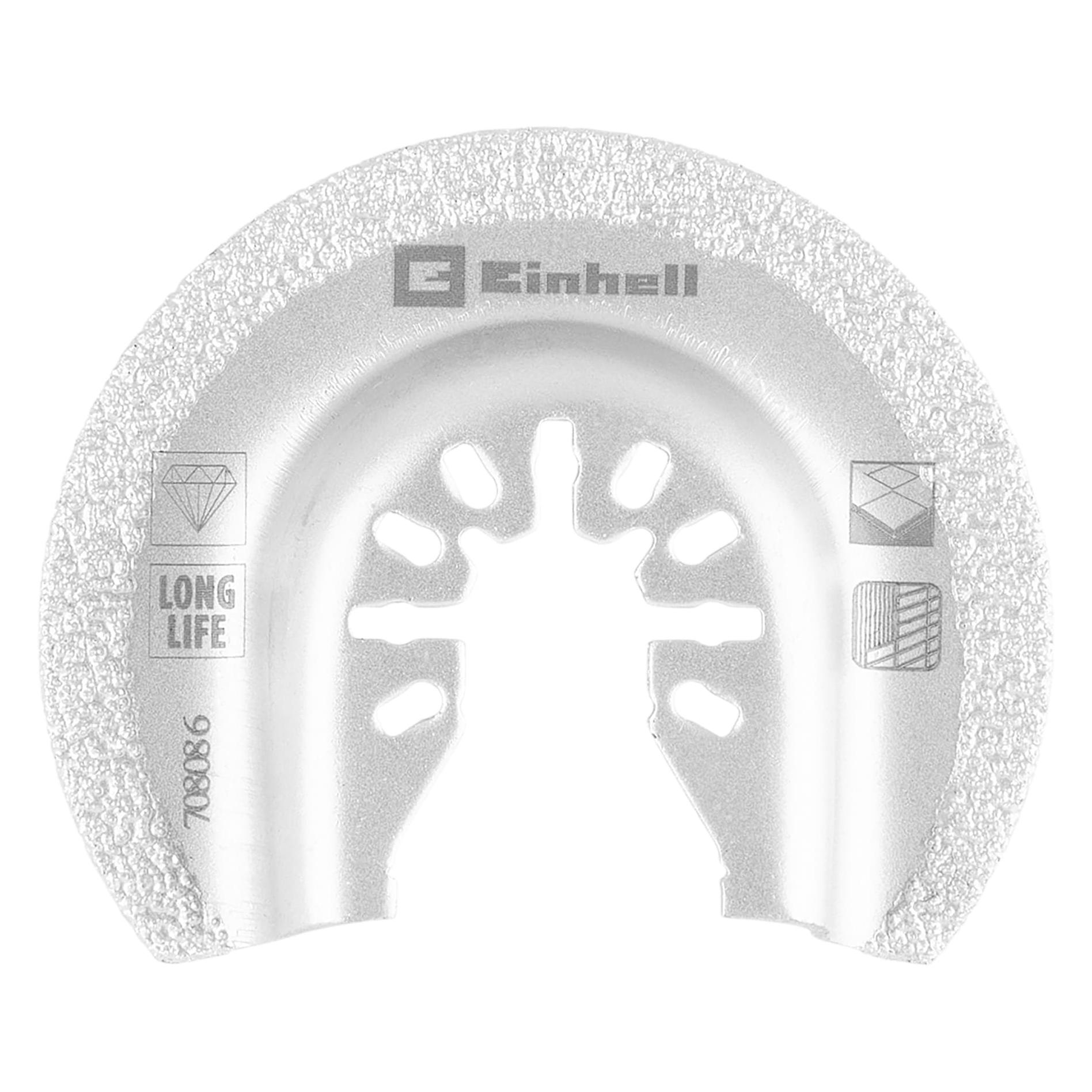 Einhell Hartmetall-Sägeblatt, 708086, halbrund, 65 mm (708086)