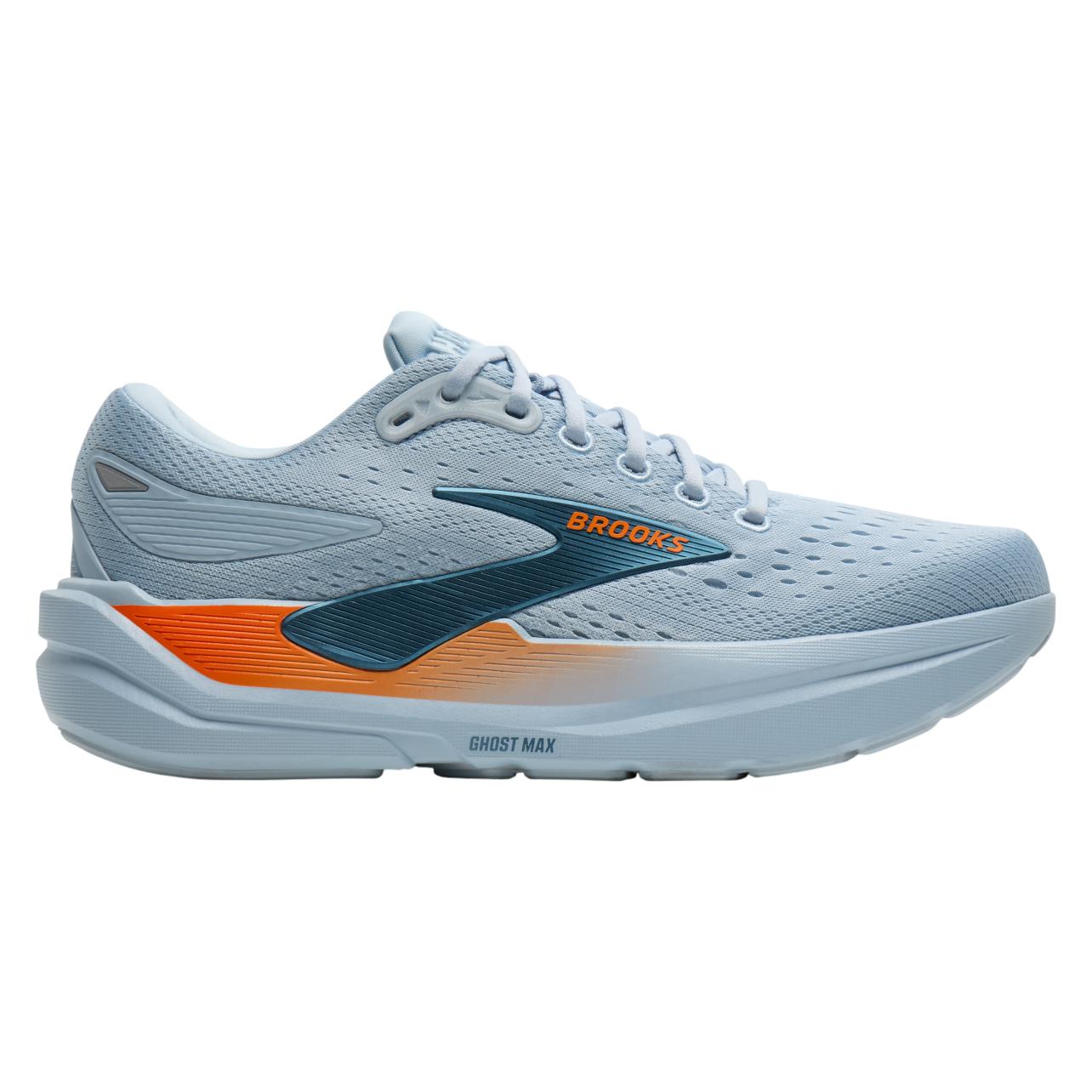 Brooks Running Laufschuhe Herren Brooks Ghost Max 3 - skyway/blue/orange (45.5) (1104641D432)