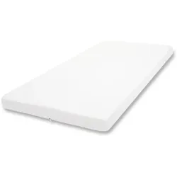 Mendler 10cm Kaltschaum-Matratzentopper HWC-E63, Topper Matratzenauflage Matratzenschoner ~ 90x200cm