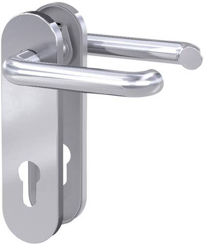 Basi 7304-0208 Kurzschild-Drücker-Garnitur