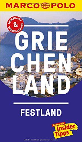 Klaus Bötig - MARCO POLO Reiseführer Griechenland Festland: Reisen mit Insider-Tipps. Inklusive kostenloser Touren-App & Update-Service - Preis vom 09.10.2026 07:28:09 h