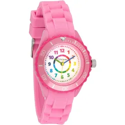 digi-tech GmbH Miraval Kinderarmbanduhr mit Silikonarmband 34 mm Quarzuhrwerk Quarzuhr Lernziffernblatt Kinderuhr