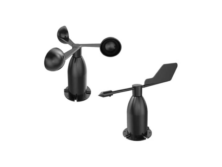 Windgeschwindigkeits-Windrichtungssensor Drei Tassen Wetterimpulse RS485(Analog quantity+8direct)