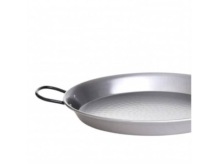 Paellapfanne, Stahl poliert, 70 cm Durchmesser, das Original aus Spanien von Paella World