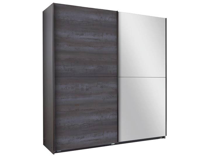 Schwebetürenschrank + Spiegel B: 180 cm Herne, Graphit