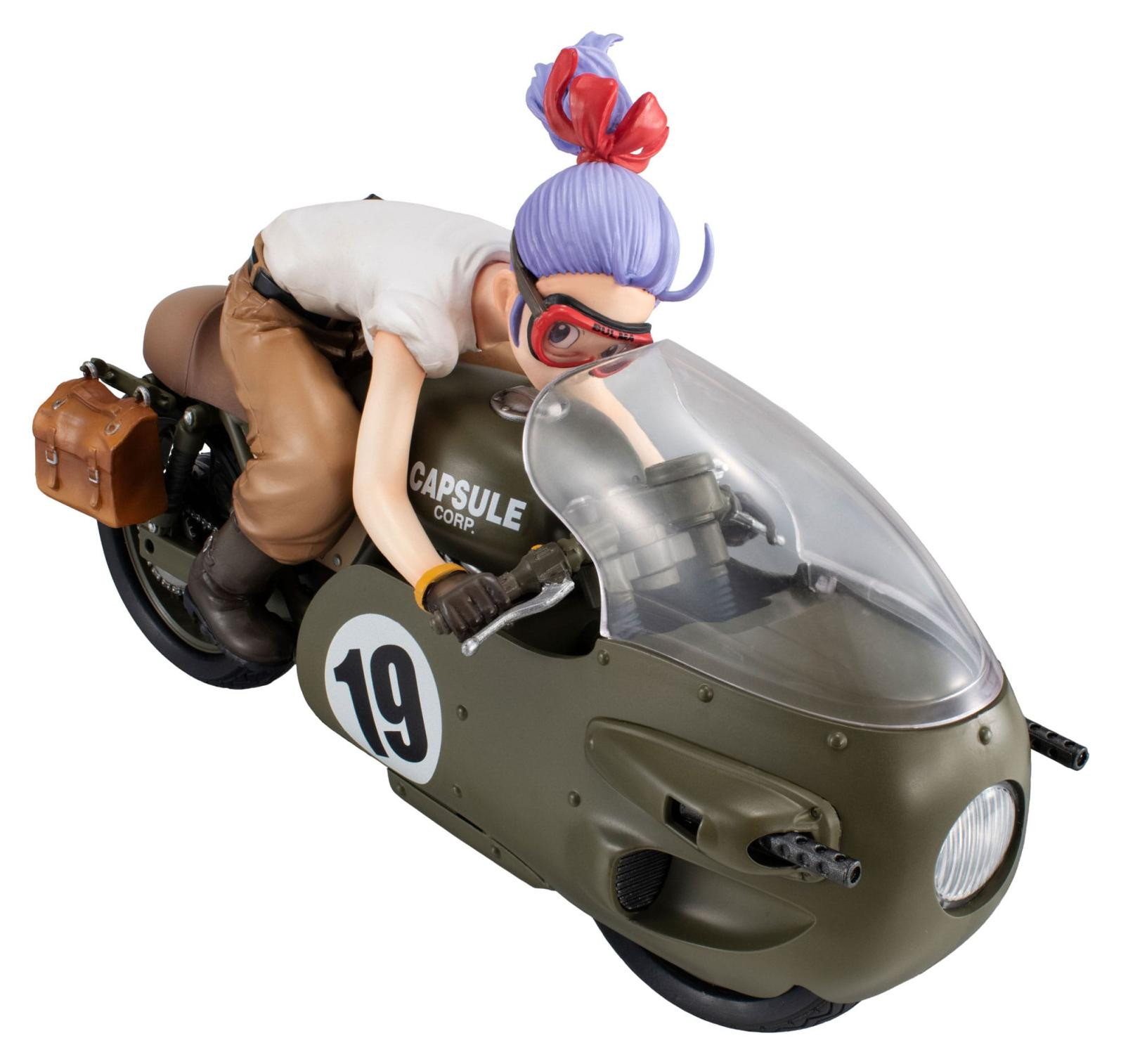 Megahouse Dragonball Z 03 Desktop Real McCoy Vol. 1 Bulma PVC Diorama Limited Edition Heruitgave, Hoogte: 17 cm