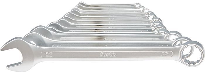 Fortis Ring-Maulschlüssel-Satz 4317784792318 12-teilig in Karton