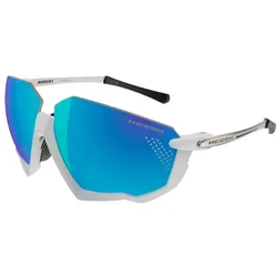 Scicon, Unisex, Sportbrille, Aerojet Titanium cykelbriller Metal White Multimirror Blue (METAL WHITE, Blau), Mehrfarbig