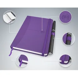 Oxford Notizbuch 'Signature', B5, kariert, leuchtende Farben