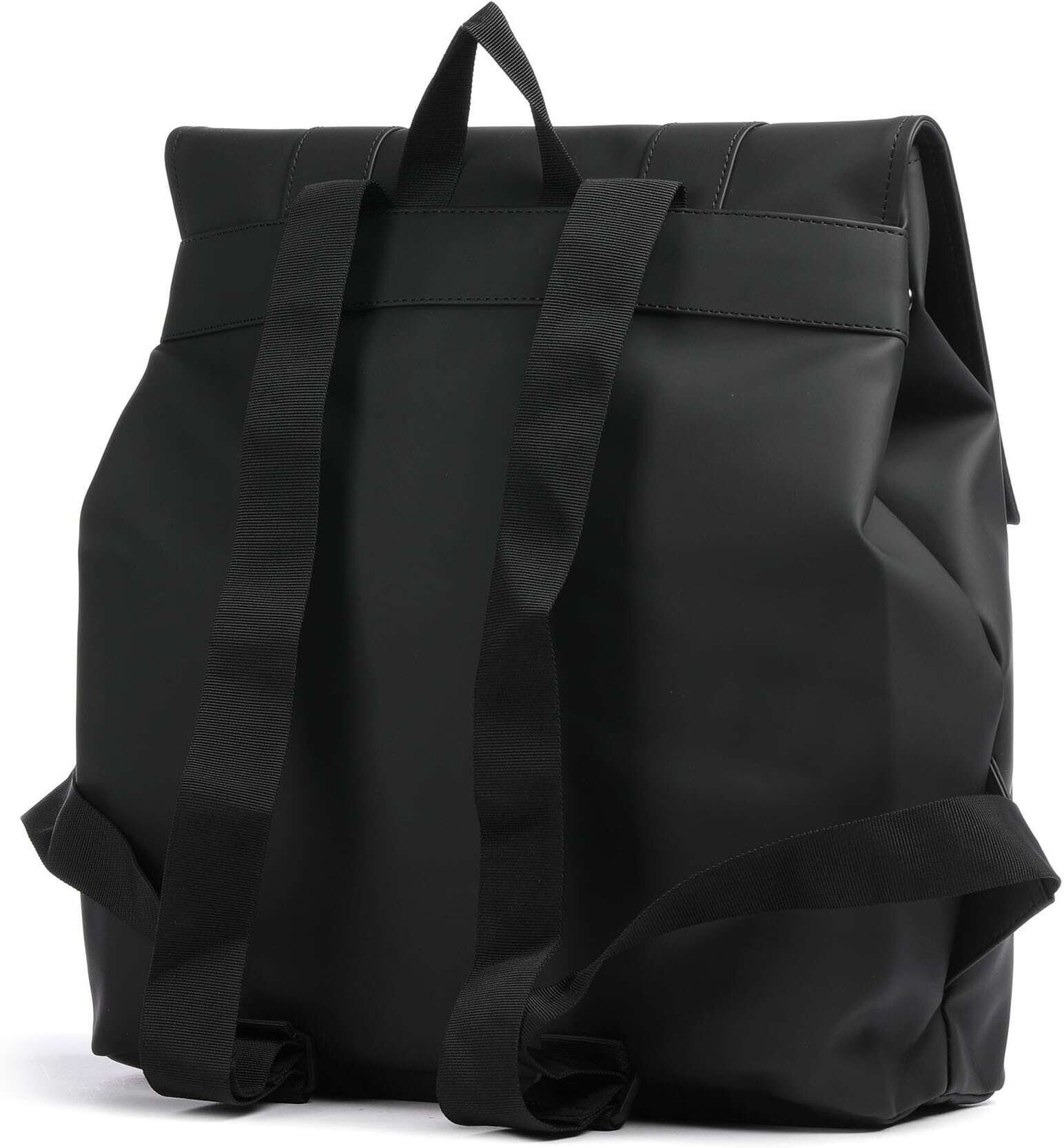 Rains MSN Rucksack, schwarz