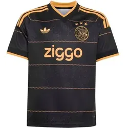 ADIDAS Kinder Trikot Ajax Amsterdam 26/27 Kids Auswärts, Größe 164 in Schwarz Schwarz