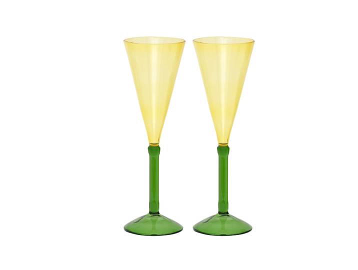 URBAN NATURE CULTURE Coffret cadeau Urban Nature Culture verres à champagne lot de 2 Pink