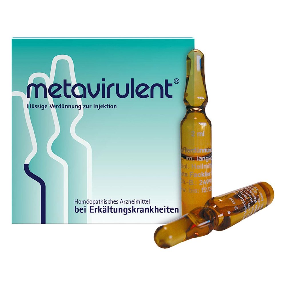 meta Fackler Arzneimittel GmbH Metavirulent Injektionslösung 02259191