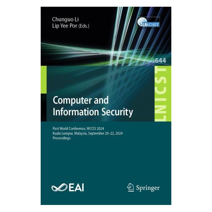 Springer Computer and Information Security (Englisch, Softcover, Chunguo Li, Lip Yee Por) (58759636)