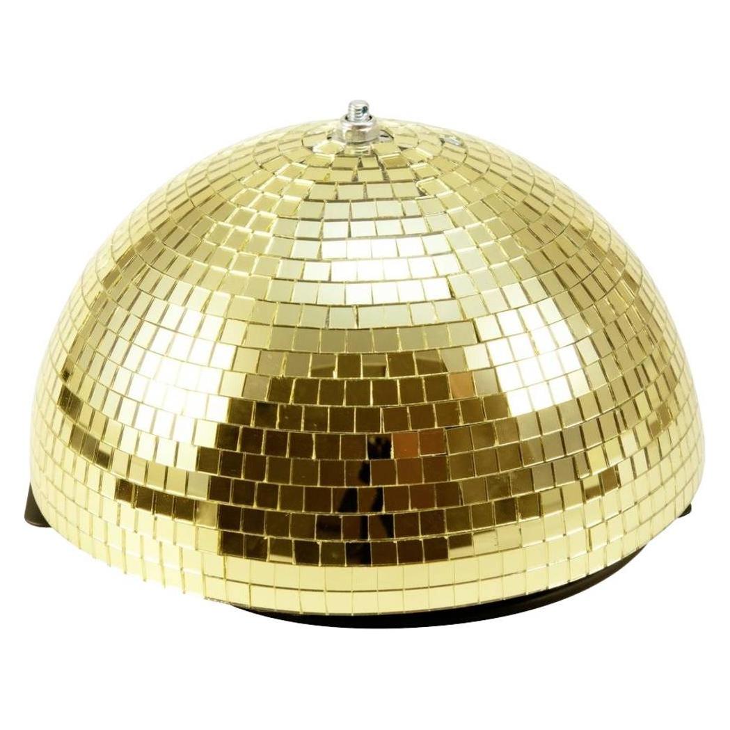 Eurolite Spiegel-Halbkugel 30cm gold motorisiert (30 cm) (50102052)